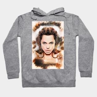 Angelina Jolie - Caricature Hoodie